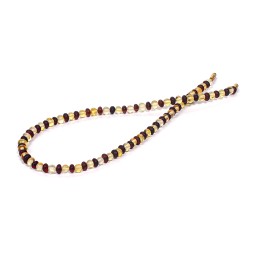 Чокер &quot;Мятый шар&quot; из Янтаря