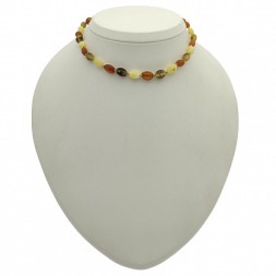 Бусы детские &quot;Сливка&quot; из Янтаря