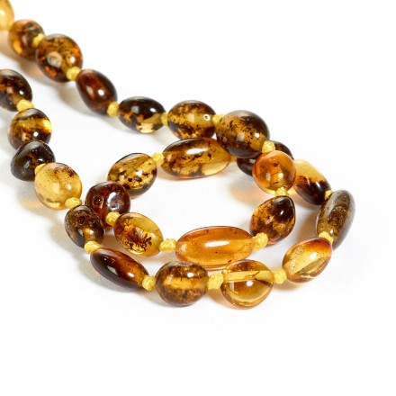 Бусы детские &quot;Сливка&quot; из Янтаря купить