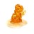 Фигурка &quot;Ангел сидит&quot; из Янтаря и эпоксидной смолы купить
