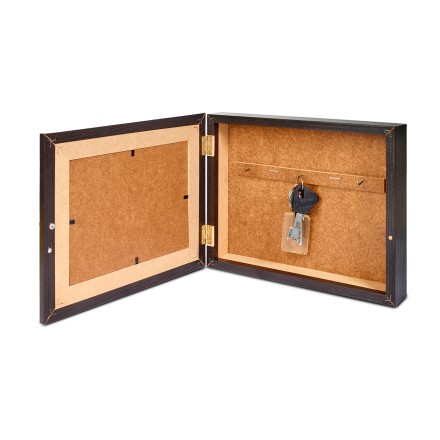 Ключница настенная &quot;Цветы&quot; Янтарь/дерево купить