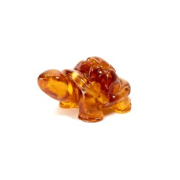 Фигурка &quot;Черепаха малая&quot; из Янтаря и эпоксидной смолы