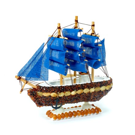 Парусник малый №2 из Янтаря купить