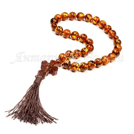 Четки православные &quot;Шар&quot; из Янтаря П купить