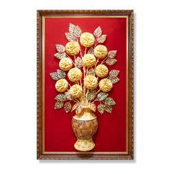 Панно с подсветкой &quot;Притяжение&quot; из Королевского Янтаря