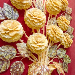 Панно с подсветкой &quot;Притяжение&quot; из Королевского Янтаря