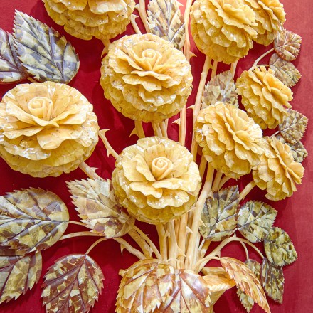 Панно с подсветкой &quot;Притяжение&quot; из Королевского Янтаря купить