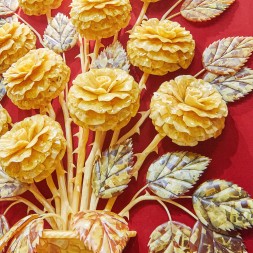 Панно с подсветкой &quot;Притяжение&quot; из Королевского Янтаря