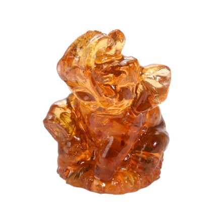 Фигурка &quot;Слоник сидит&quot; из Янтаря и эпоксидной смолы купить