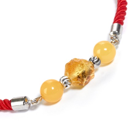 Браслет-оберег &quot;Рэд&quot; из Янтаря на шнурке купить